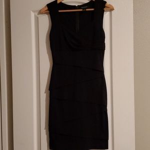 WHBM Bodycon Black Dress